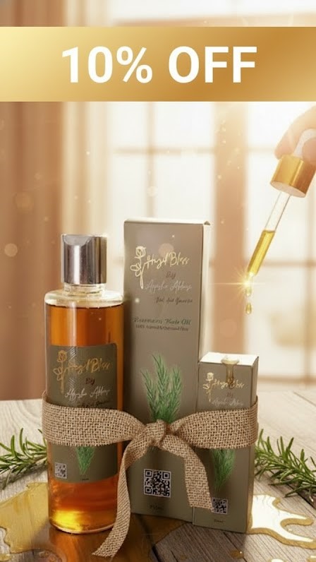 Bundle Of Rosemary Hair Oil & Serum