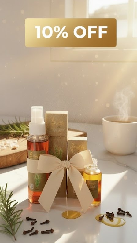 Bundle Of Rosemary Hair Serum & Spary